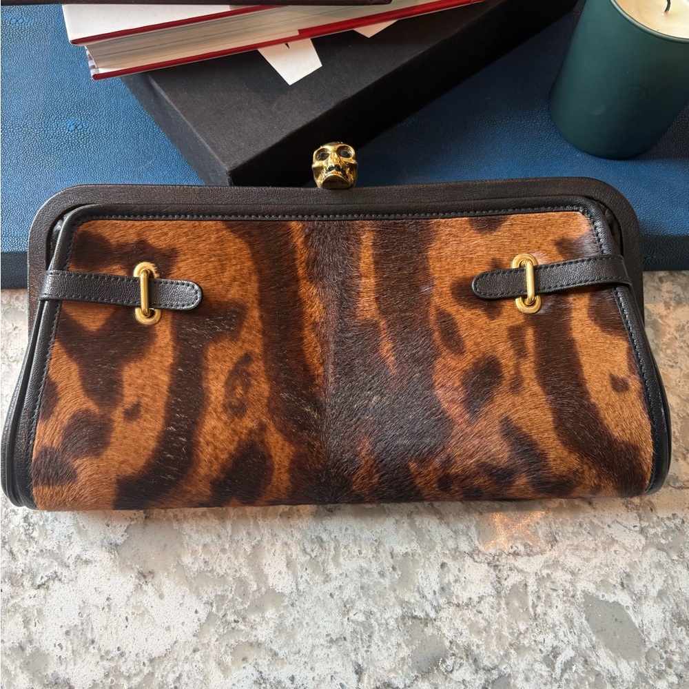 Alexander McQueen 3-way Clutch with Skull Clasp